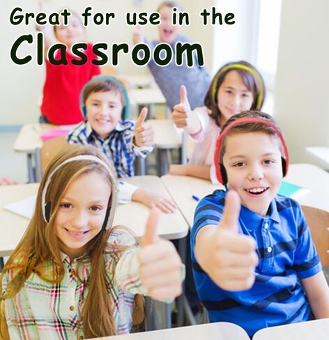 20 Pack Bulk Classroom Headphones for Students Kids School, Wholesale Headphones Class Set with 3.5mm Jack for Chromebook Laptop PC Computer(10 Mixed Colors) in Kuwait
