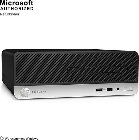 HP ProDesk 400 G5 SFF High Performance RGB Desktop Computer, Intel Quad-Core i3-8100 3.60 GHz, 16G DDR4, 1T SSD, WiFi, BT, DP, Windows 11 Pro 64 (Renewed) in Saudi Arabia
