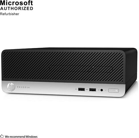 HP ProDesk 400 G5 SFF High Performance RGB Desktop Computer, Intel Quad-Core i3-8100 3.60 GHz, 16G DDR4, 1T SSD, WiFi, BT, DP, Windows 11 Pro 64 (Renewed) in Saudi Arabia