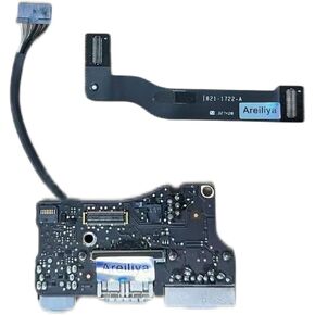 لوحة Areiliya I/O مع كابل مرن 821-1722-A (مع USB، صوت، DC-in 2) بديل لجهاز MacBook Air 13 بوصة A1466 (منتصف 2013، أوائل 2014، أوائل 2015، منتصف 2017) in Kuwait