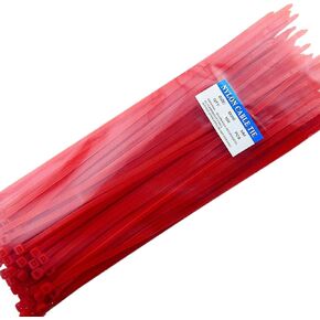 12" Heavy Duty Self Locking Nylon Cable Zip Ties,100 Pcs (Green) in Saudi Arabia
