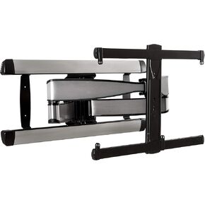 Sanus Premium Full Motion TV Wall Mount for TVs Up to 90" - Stainless Steel Finish with Smooth Extension, Swivel & Tilt in Kuwait