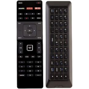 New XRT500 QWERTY Keyboard with Back Light Remote Replacement fit for VIZIO TV M43-C1 M49-C1 M50-C1 M55-C2 M60-C3 M65-C1 M70-C3 M75-C1 M80-C3 M322I-B1 M422I-B1 M492I-B2 M502I-B1 M552I-B2 M602I-B3
