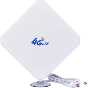 هوائي 4G LTE هوائي SMA 35dBi هوائي عالي الكسب مع كوب شفط مزدوج Mimo SMA ذكر موصل 3G/GSM WiFi إشارة معززة لهواوي موبايل هوت سبوت 4G LTE راوتر مودم إلخ in Kuwait