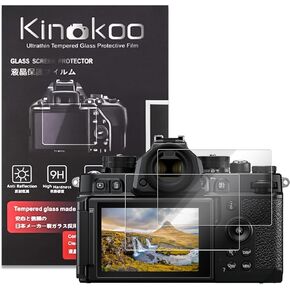 kinokoo Screen Protector for Nikon Z6 III Z 6III Z6III Z6 IIICamera - 0.25mm 9H Hardness Tempered Glass Film with Soft Top Screen Films - Bubble-free, Anti-Fingerprint & Anti-scratch(3 packs)