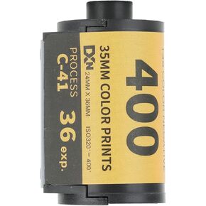 35mm Color Film, 320‑400 Color Print 35mm Film, Fine Grain Wide Exposure Latitude HD Camera Color Film for 135 Camera, Color Negative Film, Medium Contrast (8 Sheet) in Kuwait