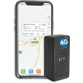 SinoTrack 4G GPS Tracker جهاز تعقب GPS مغناطيسي للمركبة في الوقت الحقيقي تنبيه مخفي GPS محدد عمر بطارية قوي مع زر SOS جهاز موقع مقاوم للماء لجميع السيارات والدراجات النارية والشاحنات ST-908L in Kuwait