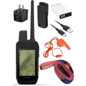 Wearable4U - Garmin Alpha 300 Handheld, Advanced Dog Tracking and Training Handheld, Touchscreen with E-Bank Bundle
