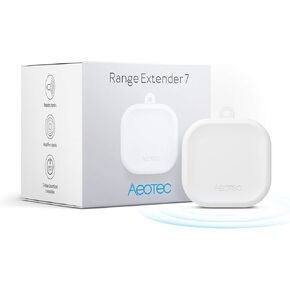 موسع نطاق Z-Wave Hub - موسع نطاق Aeotec 7 - يعمل على تحسين الأداء ونطاق محور Z-Wave الخاص بك - SmartThings، Hubitat، Alarm.com، Ring، والمزيد - Gen7 (حزمة واحدة) in Kuwait