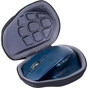 co2CREA Hard Travel Case for Logitech MX Master 4/Master 3S/3 Mouse, Black | Shock Absorbing Interior, Molded Compartments, Cushioned Padding, Secure Accessory Storage, Impact Protection in Saudi Arabia