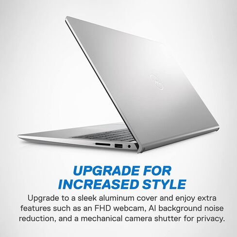 Dell Inspiron 3530 Laptop - 15.6-inch FHD (1920 x 1080) Touchscreen Display, Intel Core i7-1355U, 16GB DDR4 RAM, 1TB SSD, Intel Iris Xe Graphics, Windows 11 Home, 6-Months Migrate - Platinum Silver in Kuwait