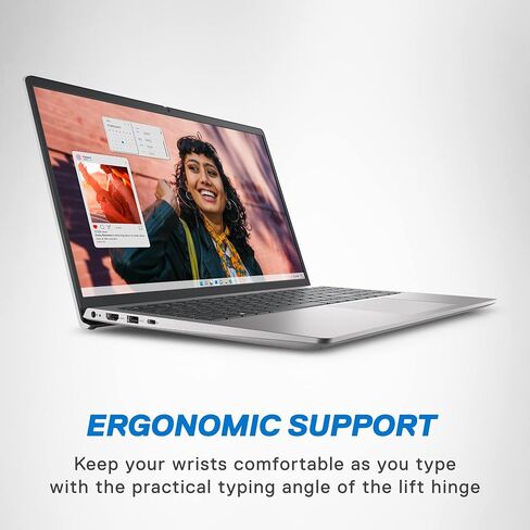 Dell Inspiron 3530 Laptop - 15.6-inch FHD (1920 x 1080) Touchscreen Display, Intel Core i7-1355U, 16GB DDR4 RAM, 1TB SSD, Intel Iris Xe Graphics, Windows 11 Home, 6-Months Migrate - Platinum Silver in Kuwait