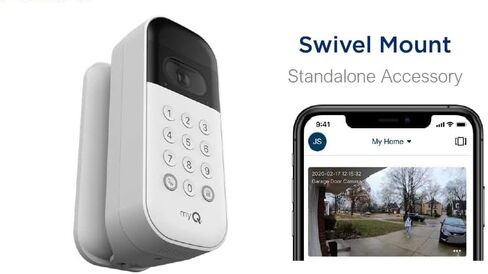 لوحة مفاتيح فيديو Liftmaster VKP1-LM MyQ مع كاميرا وواي فاي والتحكم في الهاتف الذكي. لوحة مفاتيح Smart Garage لمنزلك الذكي. تعمل مع فتحات تشامبرلين، ليفت ماستر، و كرافتسمان. in Kuwait