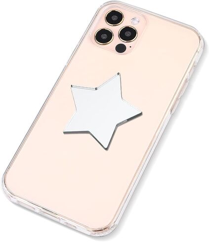 Ellie Rose Mirror Decal for Smartphone, Stick-On Mirror Phone Charm Sticker (Butterfly) in Kuwait