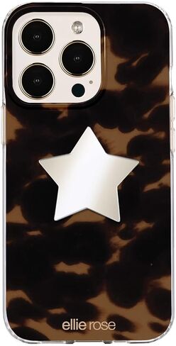 Ellie Rose Mirror Decal for Smartphone, Stick-On Mirror Phone Charm Sticker (Butterfly) in Kuwait