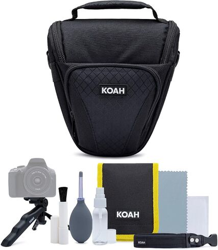Sony ZV-1F Vlog Camera for Content Creators and Vloggers (White) Bundle with Holster Camera Case and Accessory Bundle, Photo Video Art Suite, 64GB Memory Card and Lithium-Ion Battery Pack (5 Items) in Saudi Arabia