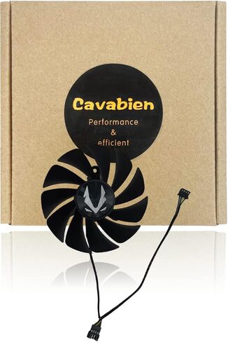 Cavabien 88mm GA92S2H DC12V 0.35A 100mm GAA8S2U 0.45A 4Pin بطاقة رسومات تبريد مروحة لمروحة بطاقة الرسومات ZOTAC GeForce RTX 3070 RTX 3070 Ti (مروحة A-88 مم) in Kuwait