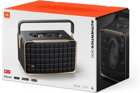 JBL Authentics 300 - Wireless Home Speaker, Music Streaming Services via Built-in Wi-Fi, Built in Battery, Built in Alexa and Google Assistant in Saudi Arabia