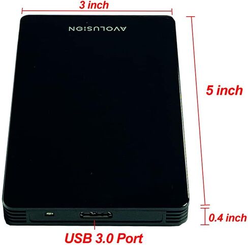 افولوشن قرص صلب خارجي محمول للالعاب HD250U3-Z1-PRO بسعة 2 تيرابايت بمنفذ USB 3.0 (لجهاز Xbox One X وS وسلسلة X | S - مهيأ مسبقًا) - كفالة لمدة عامين in Saudi Arabia