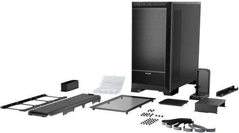 be quiet! Dark Base 701 | Midi Tower PC Case | Mesh Front | Airflow Optimized | 3 Pre-Installed Silent Wings 4 Fans | ARGB Lighting with Controller | Tempered Glass | PWM and ARGB Hub | White | BGW59 in Saudi Arabia