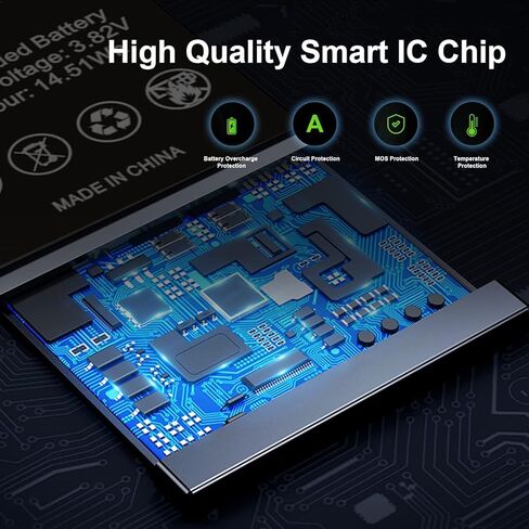 بطارية JUBOTY 3800 مللي أمبير في الساعة لهاتف iPhone 7، بطارية ليثيوم أيون داخلية جديدة ترقية 0 دورة عالية السعة لاستبدال iPhone 7 موديل A1660 A1778 A1779 مع مجموعة أدوات إصلاح احترافية in Kuwait