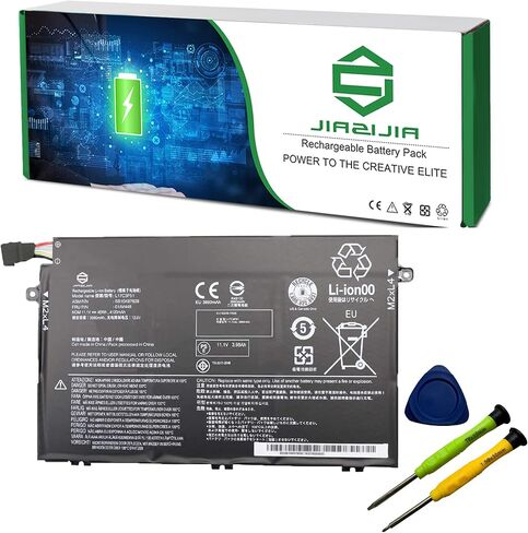 JIAZIJIA 01AV448 L17C3P51 SB10K97609 Laptop Battery Replacement for Lenovo ThinkPad E480 E485 E495 E580 E585 E490 E590 E595 E14 E15 Series L17M3P52 01AV447 L17L3P51 01AV445 L17M3P51 01AV446 11.1V 45Wh in Saudi Arabia