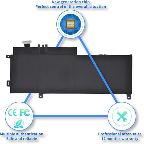 HXPK C41N1809 Laptop Battery for ASUS Zenbook UX562 UX562FN UX562FD UX562FDX Q536F Q536FD Q536FDX Q546FD UX562FD-2G UX562FD-A1003T UX562FDX-A1005R UX562FDX-A1007R Series Notebook 0B200-03070000 57Wh in Saudi Arabia
