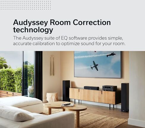 Denon AVR-S970H 8K Ultra HD 7.2 Channel (90Watt X 7) مستقبل AV موديل 2022 - مصمم للألعاب وبث الموسيقى والصوت والفيديو ثلاثي الأبعاد، Alexa + HEOS، أسود (متجدد) in Saudi Arabia