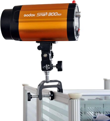 Godox Q-Type Mulit-Functional Clip Mount, 1/4"-20, 3/8"-16 Multi Interface for Bracket Mount Flash Speedlite Strobe Monolight in Saudi Arabia