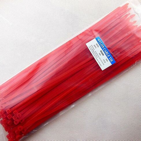 12" Heavy Duty Self Locking Nylon Cable Zip Ties,100 Pcs (Green) in Saudi Arabia