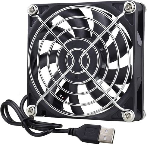 GDSTIME 60mm Fan, 5Volt Fan, 60x60x10mm 0.18A Brushless DC Cooling Fan in Saudi Arabia