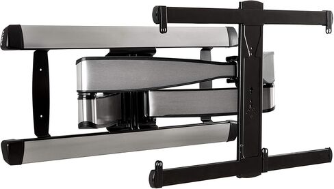 Sanus Premium Full Motion TV Wall Mount for TVs Up to 90" - Stainless Steel Finish with Smooth Extension, Swivel & Tilt in Saudi Arabia