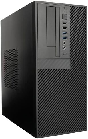 InWin CP712 Micro-ATX خزانة الحاسوب الصغيرة مع مصدر طاقة ATX 350 واط دعم خارجي نحيف ODD × 1 (9.5 ملم)، 3.5 انش × 1؛ الداخلية: 3.5 انش × 1، 2.5 انش × ؛ المنافذ الأمامية: USB 3.0 × 2، USB 2.0 × 2 وصوت in Kuwait