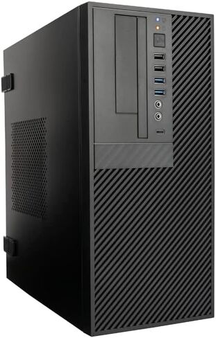 InWin CP712 Micro-ATX خزانة الحاسوب الصغيرة مع مصدر طاقة ATX 350 واط دعم خارجي نحيف ODD × 1 (9.5 ملم)، 3.5 انش × 1؛ الداخلية: 3.5 انش × 1، 2.5 انش × ؛ المنافذ الأمامية: USB 3.0 × 2، USB 2.0 × 2 وصوت in Kuwait