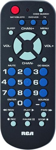 RCA Remote Control with 4 Functions,Black in Saudi Arabia