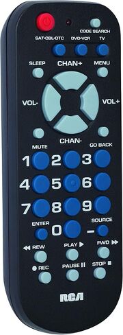 RCA Remote Control with 4 Functions,Black in Saudi Arabia