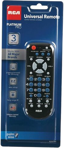 RCA Remote Control with 4 Functions,Black in Saudi Arabia