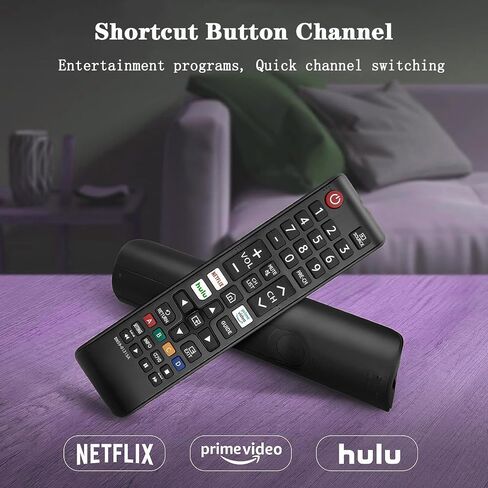 【Pack of 2】 BN59-01315A Replacement for All Samsung TV Remote, Replacement Compatible for All LED LCD HDTV QLED SUHD UHD 4K 3D TU-7000 Series Smart Samsung TVs Remote in Saudi Arabia