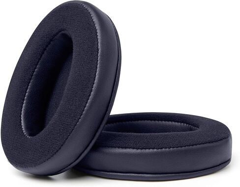 WC PadZ Velor - وسائد الأذن المطورة النهائية من Wicked Cushions - متوافقة مع Audio Technica وHyperX وSteelSeries Arctis والمزيد - سميكة للغاية - فتحة أكبر - إسفنج ذو ذاكرة أكثر نعومة | (أسود) in Saudi Arabia