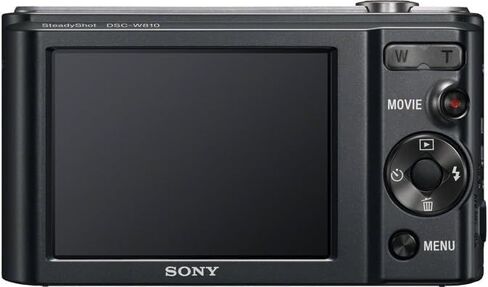Sony Cyber-Shot DSC-W810 Digital Camera (Black) (DSC-W810/B) + NP-BN1 Battery + 64GB Card + Corel Photo Software + Case + Charger + Card Reader + Flex Tripod + Cleaning Kit + Memory Wallet (Renewed) in Saudi Arabia