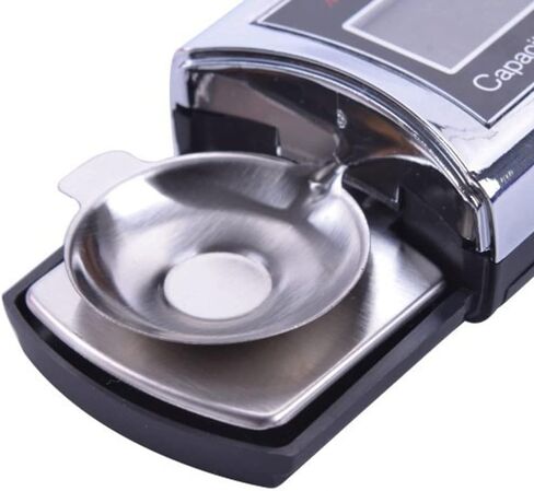 Vanki 1 قطعة مقياس خرطوشة رقمية مقياس رقمي صغير مع LCD الخلفية قياس الضغط قوة القرص الدوار القلم 0.01 جرام تتبع in Kuwait