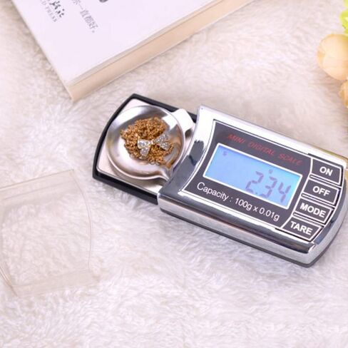 Vanki 1 قطعة مقياس خرطوشة رقمية مقياس رقمي صغير مع LCD الخلفية قياس الضغط قوة القرص الدوار القلم 0.01 جرام تتبع in Kuwait