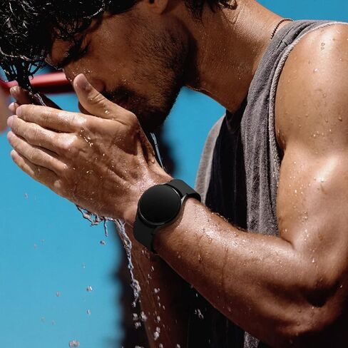 Lerobo 5 حزم بدون فجوة العصابات متوافقة مع Galaxy Watch 6/5/4 Band/Watch 5 Pro Band/Galaxy Watch 4 Band، 20 مم حزام رياضي من السيليكون الناعم لساعة Samsung 5&4 Bands/Watch 4 Classic Bands النساء والرجال in Kuwait