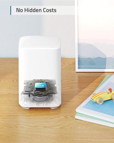 eufy Security، eufyCam S220 (eufyCam 2C Pro) طقم 3 كاميرات، نظام أمان منزلي لاسلكي بدقة 2K، عمر بطارية 180 يومًا، توافق HomeKit، IP67، رؤية ليلية، وبدون رسوم شهرية. in Kuwait
