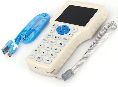 قارئ وكاتب/ناسخ بتقنية تحديد الهوية بموجات الراديو بتردد 125KHz 13.56MHz و10 ترددات من هيرناس، ناسخة بطاقة هوية ممتازة IC HID، قارئ ان اف سي، استنساخ بطاقات مفاتيح فوب، فك تشفير UID مع واجهة USB in Kuwait