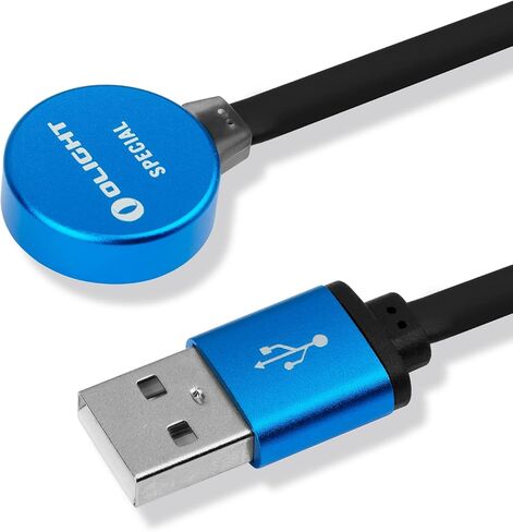 OLIGHT MCC S Magnetic Charging Cable ONLY for PL-MINI 2, Baldr Mini, Baldr S, Baldr S BL, Baldr RL Mini and PL Mini, Using in The Car, or with a Power Bank and Solar Charger in Saudi Arabia