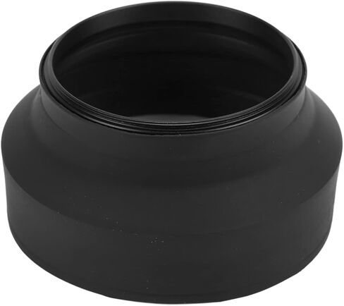 Lens Hood Shade, Rubber Metal Collapsible Lens Hood for Various Brands 77mm in Saudi Arabia