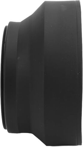 Lens Hood Shade, Rubber Metal Collapsible Lens Hood for Various Brands 77mm in Saudi Arabia