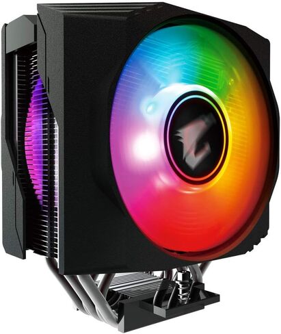 جيجابايت مبرد وحدة المعالجة المركزية ATC800 من اوروس بوظائف RGB الذكية، مراوح مزدوجة 120 ملم محسنة لتدفق الهواء العالي، 6 اضعاف انابيب حرارية نحاسية عالية الاداء، اقصى مساحة للسطح، تقنية اللمس المباشر in Saudi Arabia