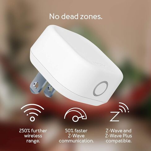 موسع نطاق Z-Wave Hub - موسع نطاق Aeotec 7 - يعمل على تحسين الأداء ونطاق محور Z-Wave الخاص بك - SmartThings، Hubitat، Alarm.com، Ring، والمزيد - Gen7 (حزمة واحدة) in Kuwait